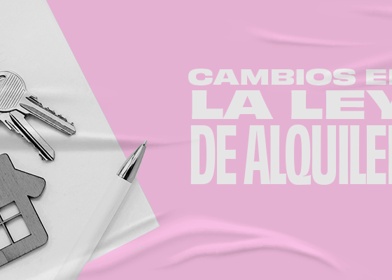 Cambios en la ley de alquiler