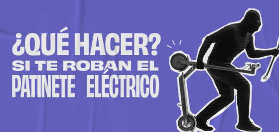 Qué hacer si te roban el patinete eléctrico